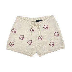 NWT Spirit Jersey Womens Large Hell’s Kitchen NYC Sweater Knit Shorts Loungewear